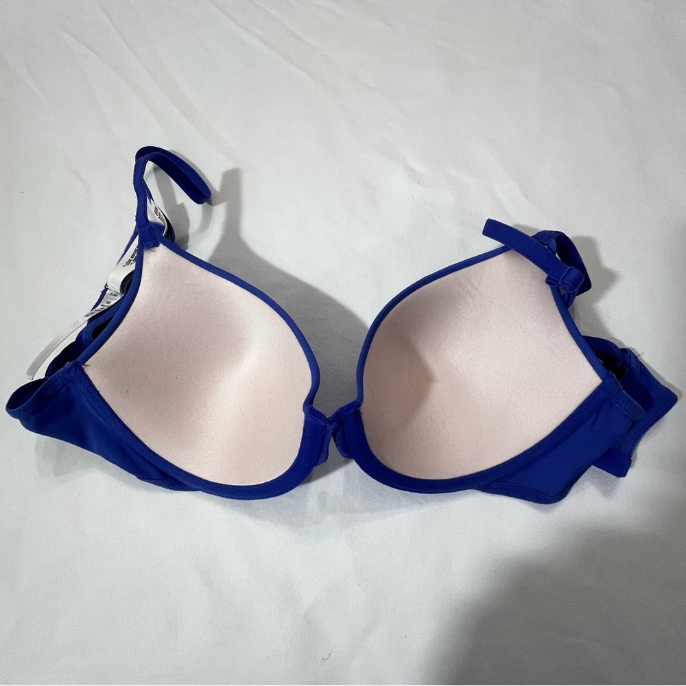 PINK Victoria's Secret Wear Everywhere Lightly Lined Tshirt Bra 36B Cornflower - Picture 11 of 11